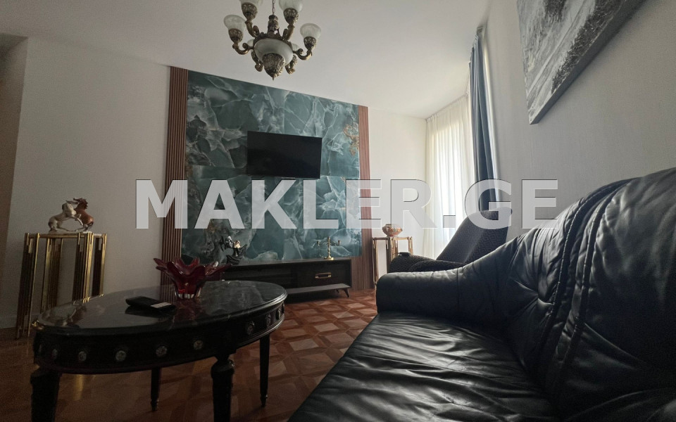  For Rent 3 room  Apartment in Saburtalo dist.  in Vazha-pshavela avenue 