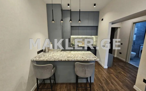  ქირავდება 2 ოთახიანი  ბინა საბურთალოზე  კარტოზია ქუჩაზე 