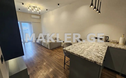  ქირავდება 2 ოთახიანი  ბინა საბურთალოზე  კარტოზია ქუჩაზე 