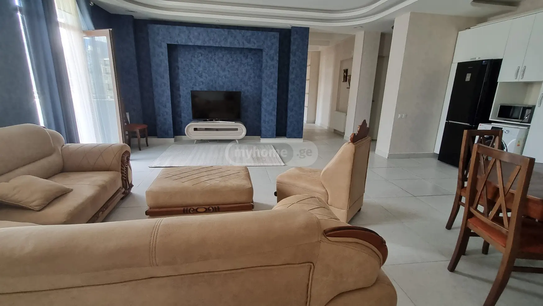  For Rent 3 room  Apartment in Saburtalo dist.  in Tsagareli st. 