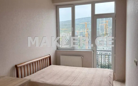  For Rent 2 room  Apartment in Saburtalo dist.  in K. Kutateladze st. 