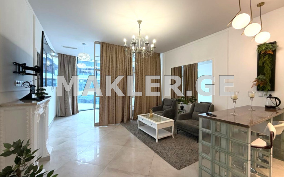  Сдаётся 1 комнатная  Квартира в Сабуртало  на ул. М.Алексидзе 