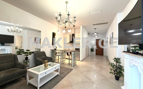  Сдаётся 1 комнатная  Квартира в Сабуртало  на ул. М.Алексидзе 