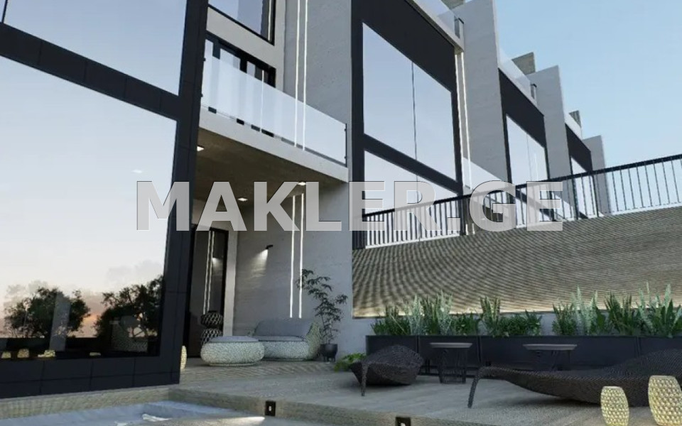  Satılık Yapım aşamasında Villa in Bagebi dist.  in Uchaneishvili st. 