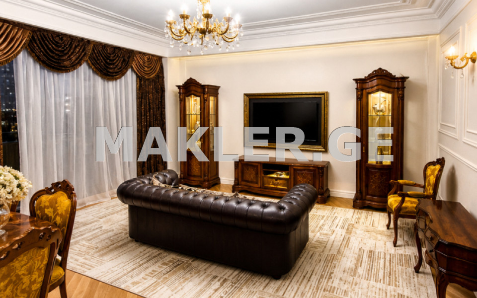  For Rent 3 room  Apartment in Vake dist.  in Chavchavadze turn I 