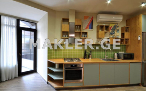  For Rent 3 room  Apartment in Vake dist.  in Mtskheta st. 