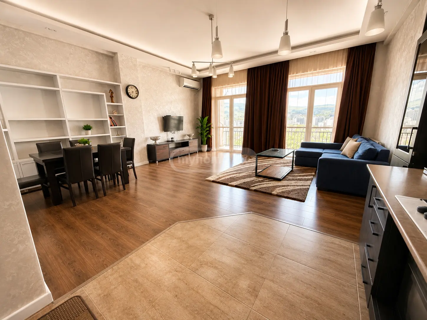  Satılık 3   Daire in Navtlugi  in Iunker st. 
