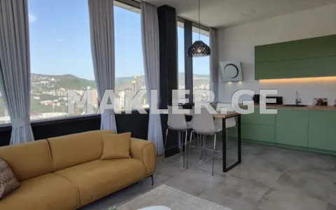  Kiralık 2   Daire in Vake dist.  in I. Chavchavadze Ave. 