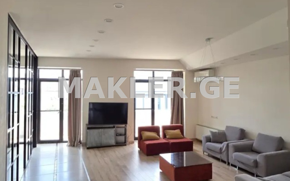  For Rent 4 room  Apartment in Vake dist.  in Taktakishvili st. 