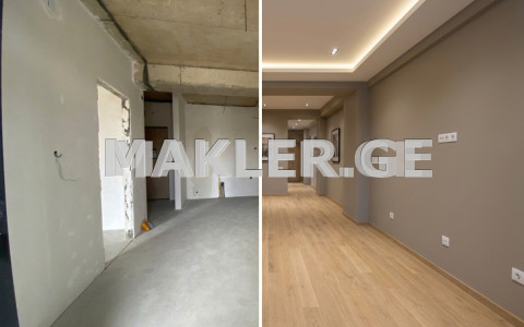  למכירה 2 חֶדֶר  דִירָה in Didi digomi dist.  in Agmashenebeli alley 