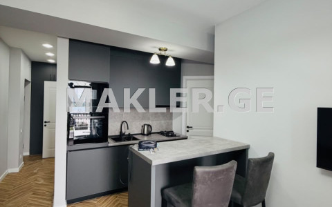  Kiralık 3   Daire in Chugureti dist.  in Agmashenebeli ave. 
