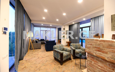  ქირავდება 225 m² ფართობის საკუთარი სახლი წავკისში