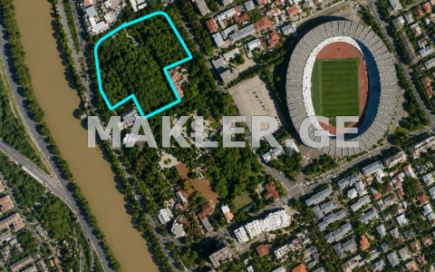  למכירה 23609 m² מֶרחָב אֶרֶץ in Didube dist.  in Maiakovski st. 