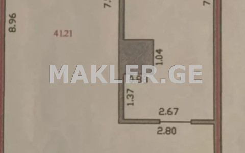  للبيع 2 room  الشقة في منطقة فاكي  in Kipshidze st. 