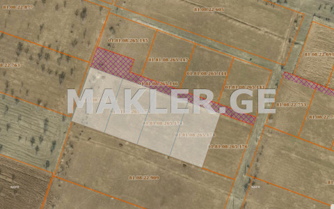  出售 1000 m² space 土地 in Varketili dist.