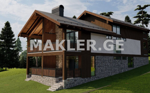  Satılık 135 m²  Villa in Bakuriani