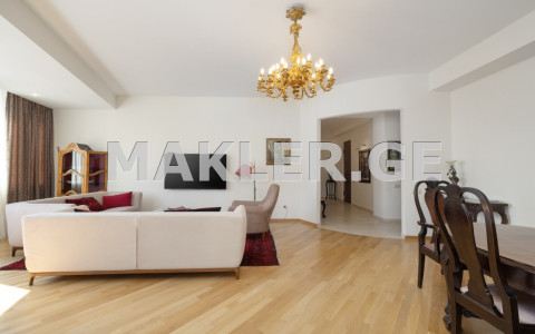  For Rent 4 room  Apartment in Vake dist.  in I. Chavchavadze Ave. 