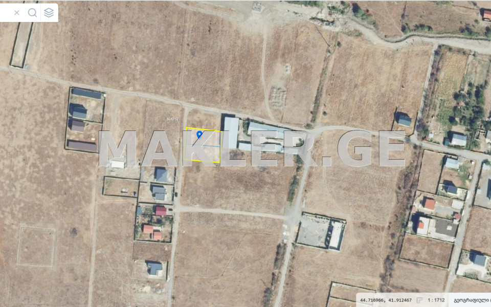  For Sale 625 m² space Land in Natakhtari