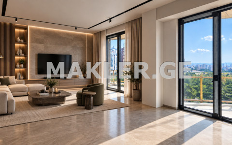  For Sale 7 room  Apartment in Saburtalo dist.  in Tamarashvili st. 