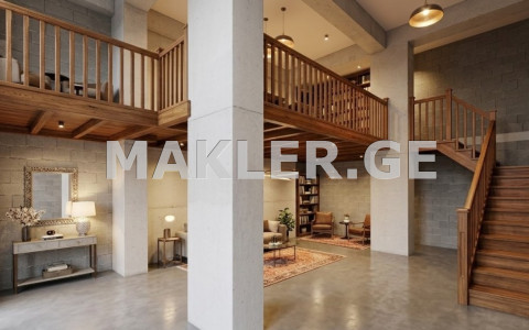  იყიდება 51 m² ფართობის კომერციული ფართი საბურთალოზე  მინდელის ქუჩაზე 