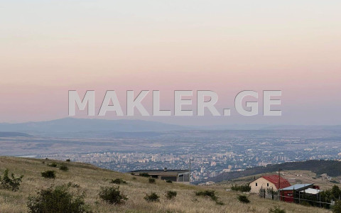  للبيع 1000 m² space أراضي في تبليسي  in Amagleba turn 